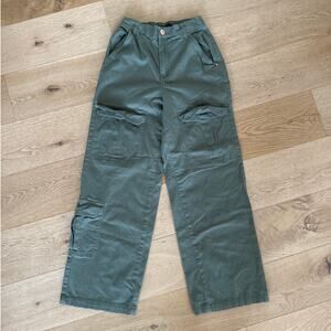 Ava & Ever - Riri Wide Leg Cargo Pants in Green